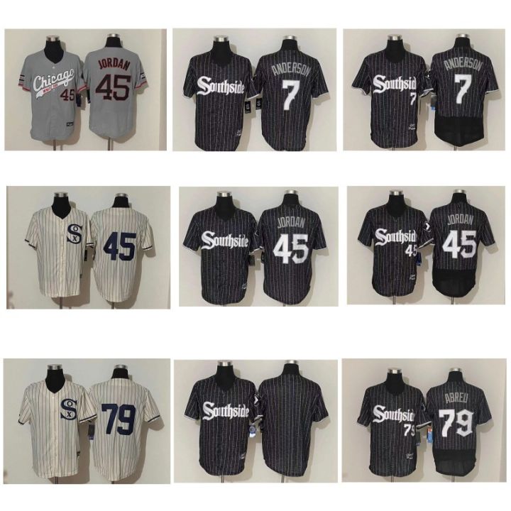 เสื้อเจอร์ซีย์เบสบอลเอมเอวบี22-23เสื้อเจอร์ซีย์ทีมเบสบอลถุงเท้าสีขาวเสื้อ-chicago-ขาว-sox-เครื่องแบบเบสบอลใหม่