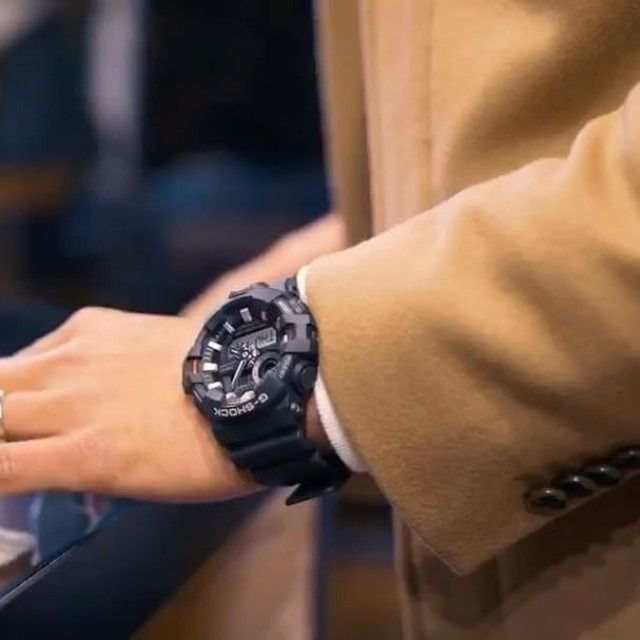 ของแท้-100-นาฬิกา-casio-g-shock-รุ่น-ga-700-1b-watch-ชุด-limited-edition-นาฬิกากีฬาชาย-กันน้ำและกันกระแทก-จัดส่งพร้อมกล่องคู่มือใบประกันศูนย์cmg-1ปี