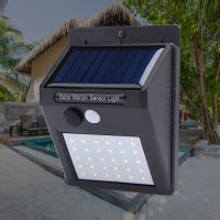 {Ready Stock} LED Solar Power Motion Sensor Wall Light Outdoor Waterproof Garden Lamp