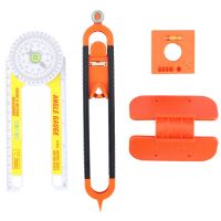 Profile Scribing Ruler Contour Gauge with Lock Adjustable Carpenter Tools for Tile Woodworking Measurement Gauge Tool