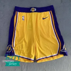 🚢 LA Lakers Jersey #93 Yellow  La lakers jersey, Mens shorts