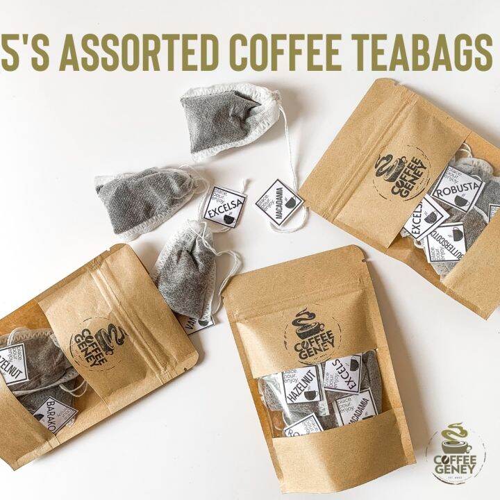 5's ASSORTED COFFEE TEA BAG (Souvenir/Gift for any occasion) Coffee