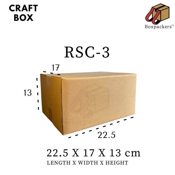 Brand New﹉ BOXPACKERS RSC3 SIZE 22.5 X 17 13 Corrugated Carton