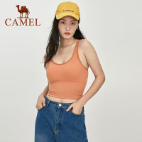 CAMEL 2021 เสื้อชั้นใน สปอร์ตบราพร้อมแผ่นฟองน้ำ สำหรับผู้หญิง