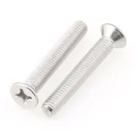 M5 M10 Phillips Countersunk Machine Screws Flat Head Cross Bolts 304 A2 Stainless Steel Length 6 120mm