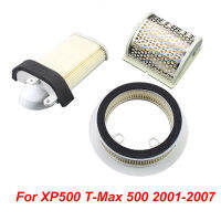 สำหรับ Yamaha XP500 TMAX500 T-MAX 500 2001-2007รถจักรยานยนต์เปลี่ยน Air Intake กรองทำความสะอาดองค์ประกอบมอเตอร์ไซด์กรองอากาศ