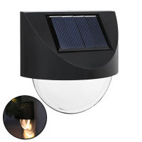 Solar Fence Lights Outdoor Step Villa Garden Balcony Wall Lights Household Lights Waterproof Stair Guide Decoration NEW