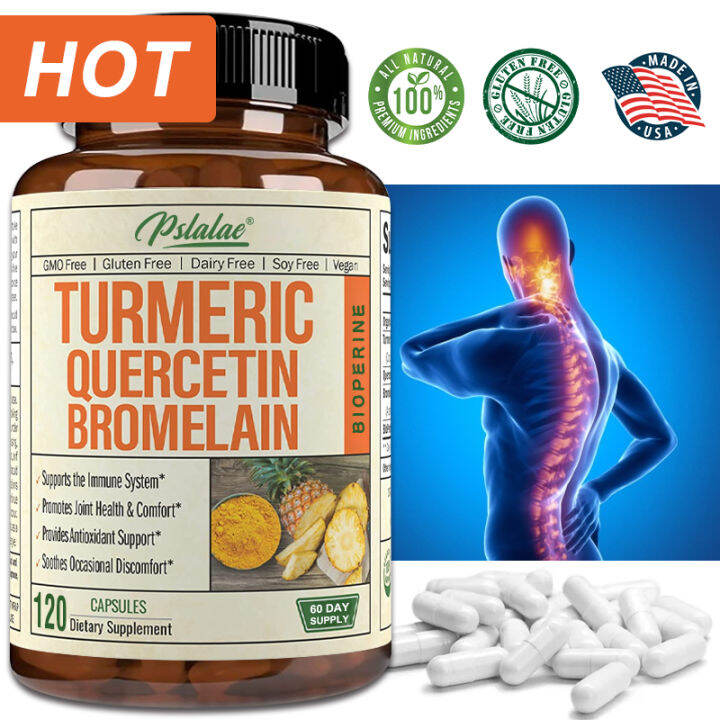 Turmeric Quercetin Bromelain Capsules Supports the Immune System