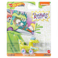 โมเดลรถเหล็ก Hot wheels รุ่น REPTAR WAGON จากการตูน RUGRATS ล้อยาง แพ็ค PREMIUM ลิขสิทธิ์แท้100%