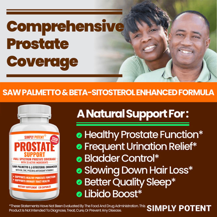 ของแท้-โปรดระวังของปลอม-prostate-health-for-men-120-capsules-บรรเทา-ปัสสาวะบ่อย-ผมร่วง-ควบคุมกระเพาะปัสสาวะ-ราคา-ส่ง-ถูก
