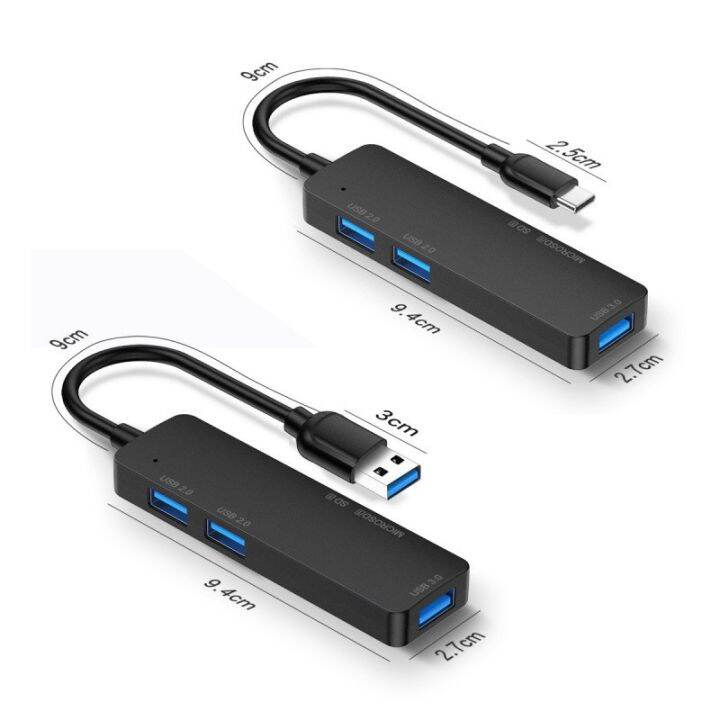 ankndo-5-in-1-usb-c-hub-adapter-สำหรับ-อุปกรณ์เสริม-type-c-ถึง-usb-3-0-2-0-splitter-tf-sd-card-reader-แล็ปท็อป-dock-station