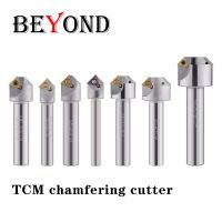 BEYOND TCM 45 องศาเครื่องตัดลบมุมมิลลิ่ง 12 16 20 25 มม. C16-20-110 TCMT คาร์ไบด์แทรกเครื่องมือลบมุม CNC