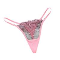 Wear Daily for Skinny Thong Women Female G-string Sexy Block Color Popular Thin