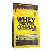 Olimp Whey Protein Complex Double Chocolate 700g - ไอโซเลตและเวย์โปรตีนคอนเซนเทรต