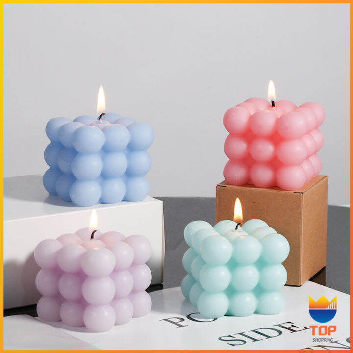 top-เทียนหอมรูปรูบิค-เทียนหอมมินิมอล-ใช้ตกแต่ง-ขนาดน่ารัก-6-6cm-scented-candles