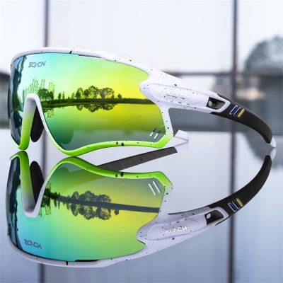 แว่นตากันแดดโพลาไรซ์3แฟชั่นสำหรับผู้หญิงสำหรับผู้ชายแว่นตากันแดดตกปลากีฬา2023 MTB แว่นตาจักรยานเสือหมอบสำหรับจักรยานวิบาก