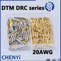 50/100 ชิ้น Deutsch DTM 1.0 มิลลิเมตร Series หญิงชาย Pin 0460-202-2031 0462-201-2031 Gold Plated สแตนเลสสตีลจีบ Solid Terminal-Jiieu