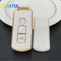 3 Buttons Auto Shell Fob Holder Keychain for Honda Xadv 350 Forza 750 300 Sh 350 PCX Remote Key Case Cover Protector Accessories