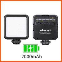 SALE ULANZI LED Video Light 2 ไฟต่อเนื่องสำหรับ ถ่ายรูปสินค้า ทำ Vlog ##กล้องถ่ายรูป ถ่ายภาพ ฟิล์ม อุปกรณ์กล้อง สายชาร์จ แท่นชาร์จ Camera Adapter Battery อะไหล่กล้อง เคส