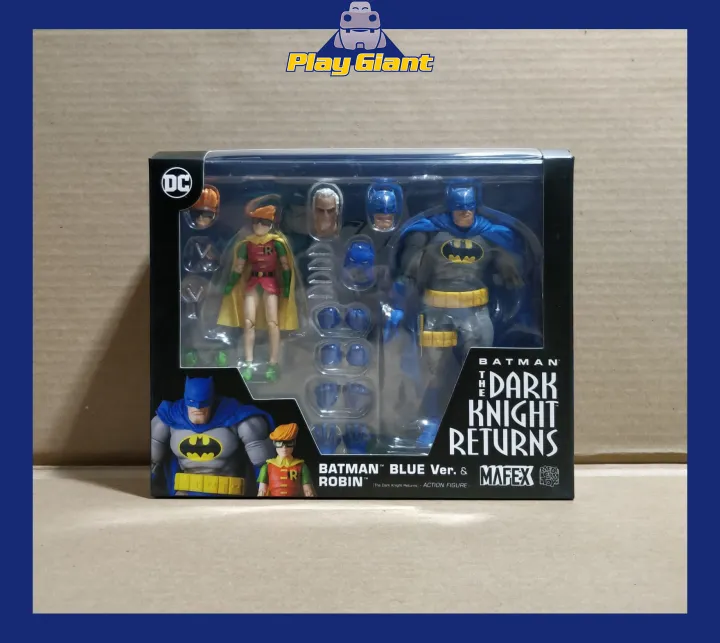 MAFEX No.139 Batman Blue Ver & Robin Batman The Dark Knight Returns ...