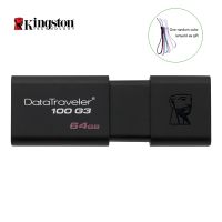 Kingston USB Flash Drives 16GB 32GB 64GB 128GB USB 3.0 Pen Drive Plastic Sleek Memory Memorias Disks P DT100G3