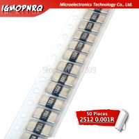 【Bestseller】 50ชิ้น2512ตัวต้านทาน SMD 5% ตัวต้านทานโลหะผสม0.001R 0.001โอห์ม1mR R001 2W