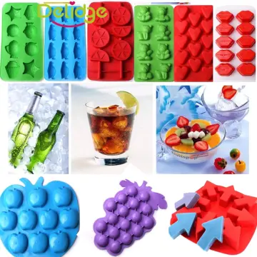 Ghost Ice Tray Cube Mold Wine Glass Decoration Ice Cube Mold Funny Ice  Cream Mould Silicone Chocolate Pudding Make Bar Supplies