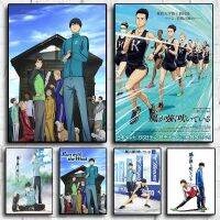 Run With The Wind Poster - Japan Hot Blood Anime Figure - Dream Manga Cover Canvas Print - Wall Art For Home School Boys Kawaii Room Decor-คุณภาพสูงสุด