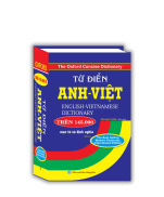 Từ điển Anh - Việt trên 145.000 mục từ và định nghĩa bìa cứng