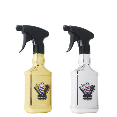 300ML Continuous Haircut Refillable Electroplating Atomizer Watering Spray Salon Barber