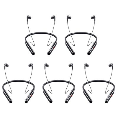 5X S650 100 Hours Bluetooth Earphones Stereo Wireless Bluetooth Headphones Neckband Cancelling Sports Running Headset