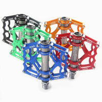 2pcs Durable Lightweight Bike Pedals Aluminum Alloy Hollow Design Bicycle Pedal Plate Mountain Road Bike Bicycle Pedal