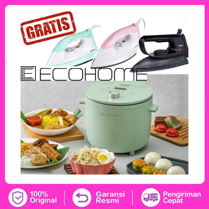 RICE COOKER RENDAH GULA ECOHOME ELS 777 Bisa 7 Fungsi Garansi 2 TH