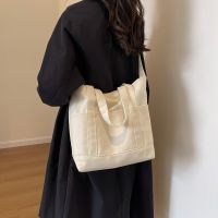 ❉✸☊ Large capacity commuter single shoulder bags tote bags and contracted joker is ins book bag female students class