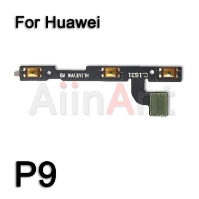 【❂Hot On Sale❂】 nang20403736363 ริบบิ้นควบคุมสายเคเบิ้ลหลักปุ่มเปิดปิดปิดเสียงปุ่มสำหรับ Huawei P9 P10 P20 P30 P40 Lite Pro Plus ชิ้นส่วนโทรศัพท์