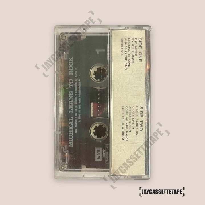เทปเพลง-เทปคาสเซ็ต-เทปคาสเซ็ท-cassette-tape-เทปเพลงสากล-michael-learns-to-rock-อัลบั้มแรก