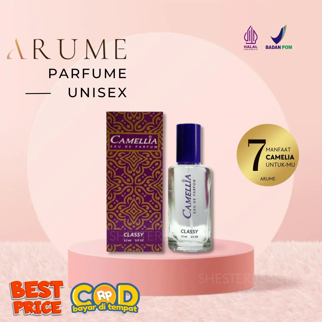 MINYAK WANGI TAHAN LAMA ORI AROMA TERBAIK / Parfum Camelia Aroma Clasy /  Parfum Wanita Awet Tahan Lama 24 Jam / PARFUM CAMELIA 12 ML AROMA CLASY /  Parfum Wangi Aroma Nagita