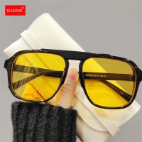 ℗♂ Men Oversized Frame Sunglasses Classic Big Frame Sport Eyeglasses 2023 Vintage Brand Design Shades UV400 Eyewear Trendy Glasses