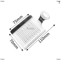 Kada 1ชิ้นที่ขูดขิงกระเทียมวาซาบิเครื่องบดกระเทียมเครื่องตัดสับกระเทียมเครื่องปอกเครื่องครัวสแตนเลส