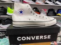 รองเท้า ผ้าใบ”converse”หุ่มข้อสีขาวงานขอบผ้างานสวยตรงปกแท้100%