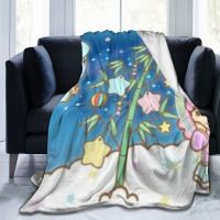 2023 in stock  Little Twin Stars Ultra-Soft Micro Fleece Blanket CARTOON Printed Fashion Fashion Washable Quil，Contact the seller to customize the pattern for free