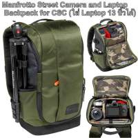 กระเป๋า Manfrotto Street Camera and Laptop Backpack for CSC (ใส่ Laptop 13 นิ้วได้)  ประกันศุนย์