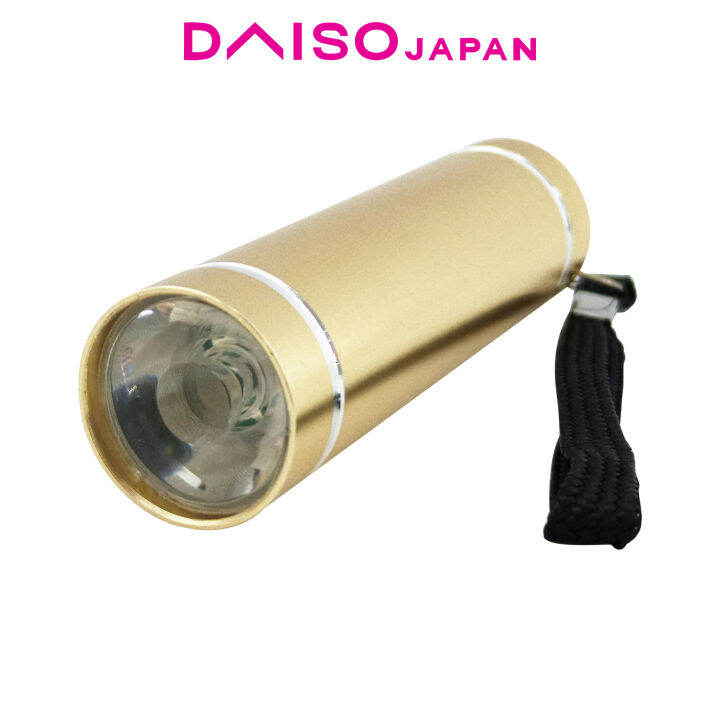 Daiso Metallic Bright Flashlight Lazada PH
