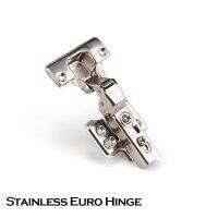 KeenKee Stainless steel Hydraulic Hinge Core Damper Buffer Cabinet Hinges Cupboard Door Euro Hinges Soft Close Hardware Door Hardware Locks