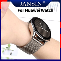 22mm 20mm สายนาฬิกาข้อมือ For Huawei Watch GT 3 42mm 46mm Huawei GT 3 SE / GT 3 Pro 43mm สายรัดสแตนเลสห่วง Milanese For Huawei Watch GT GT2 GT 2e 46mm สายรัดข้อมือโลหะ