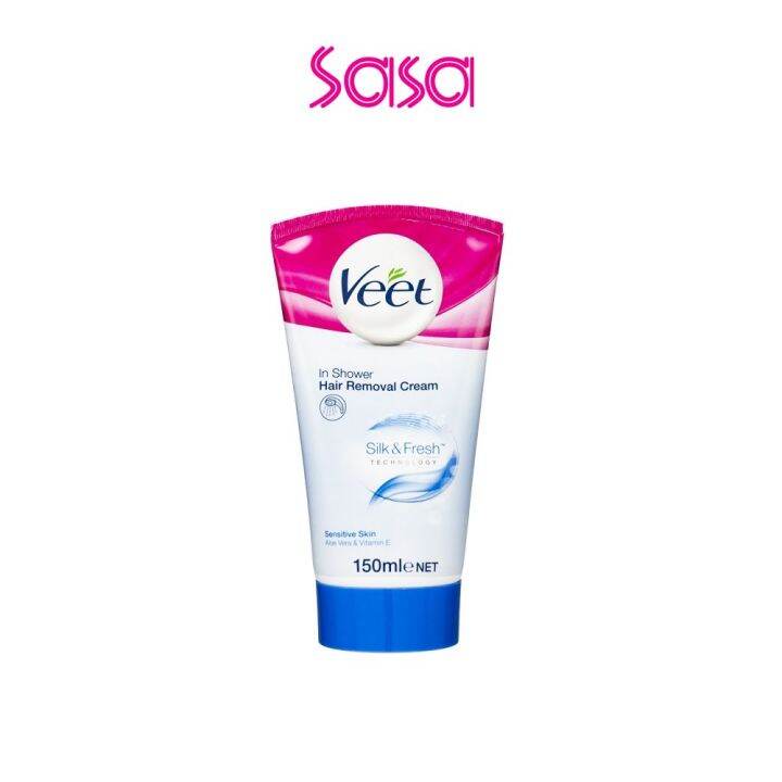 Veet® In Shower Hair Removal Cream Sensitive Skin 150ml Lazada 8948