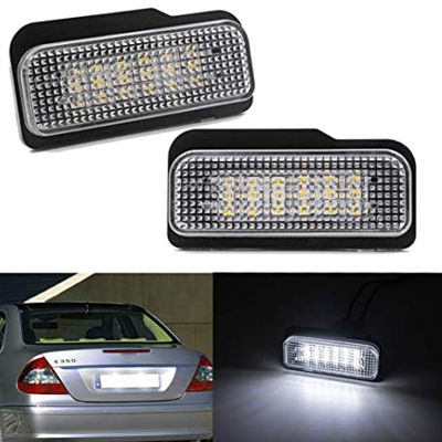 Car LED Interior Accessories License Number Plate Light Base Bulb For BENZ W203 5D W211 W219 No Error CANBUS Car Lamp