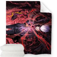 Anime Jujutsu Kaisen Soft Throw Blanket Throw Blanket Soft Cartoon Printed Bedspread Bedspread Sofa Gift Tv Blanket