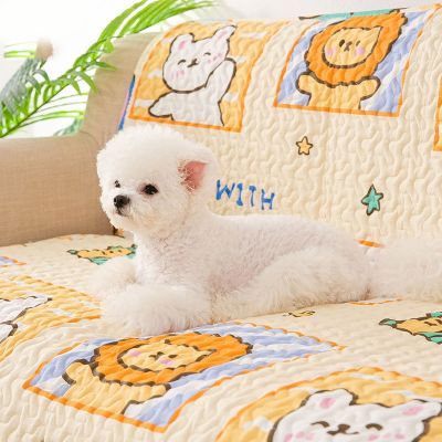 [pets baby] Pet SummerSilk Mat Breatbable Dog Seat Cushion Cute Cat Cooling Pad For Small Meduim Large Dogs Sleeping Pet Supplies 2022