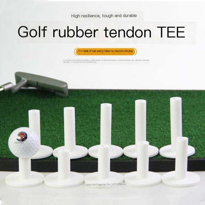 Golf Tee Holder Durable Rubber Golf Tee Unbreakable Golf Tees 35/45/50